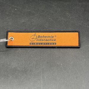 Bohemia Interactive simulations Orange Pilots Jet Tag Luggage Keychain Military